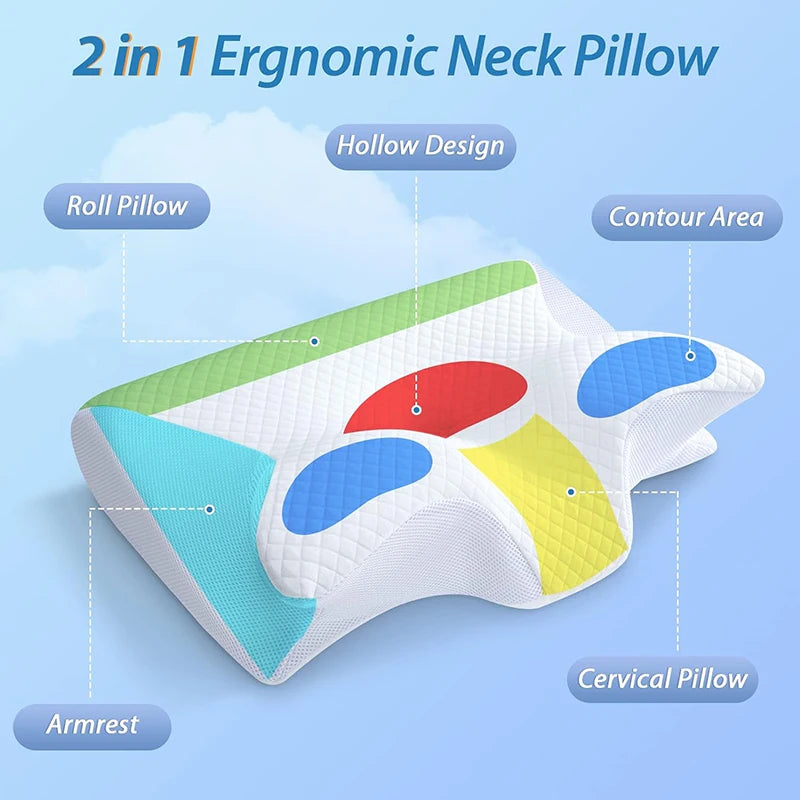 CloudRest Contour Memory Foam Pillow