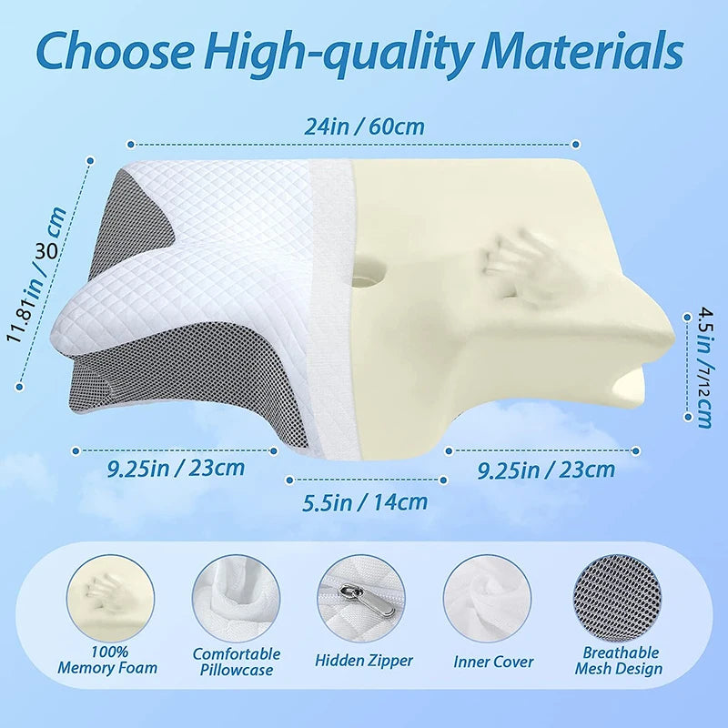 CloudRest Contour Memory Foam Pillow